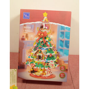 Pantasy Holiday Christmas Tree Buildable Brick Block Set 86004